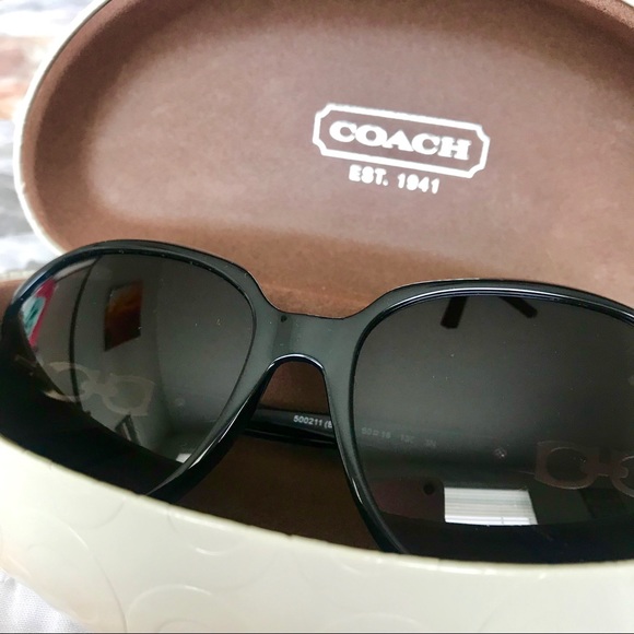 Coach Black Sunglasses